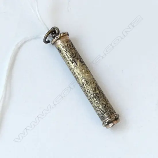 15ct YELLOW GOLD PROPELLING PENCIL DIP PEN 10.8gms