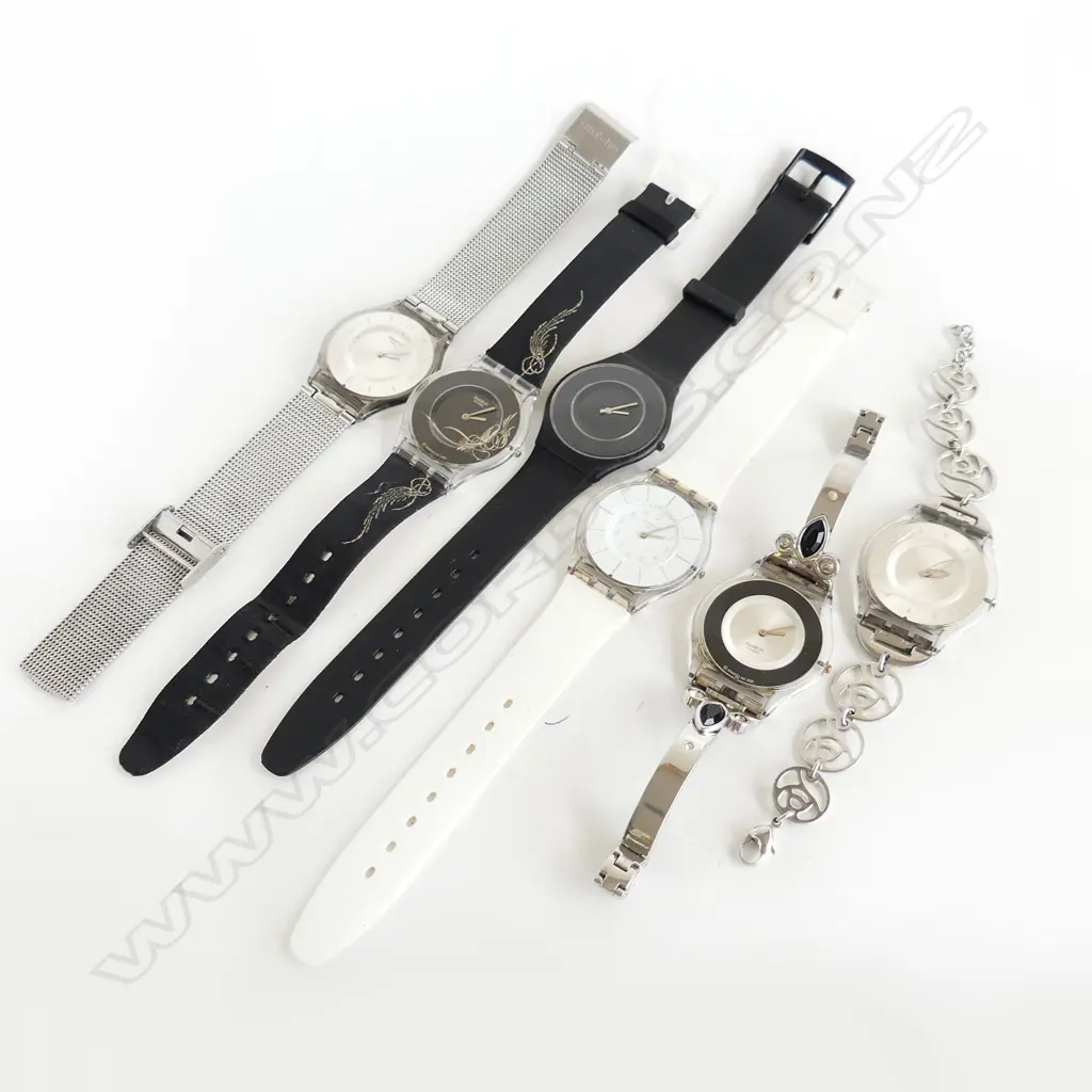 6 SWATCH WATCHES Image 1++