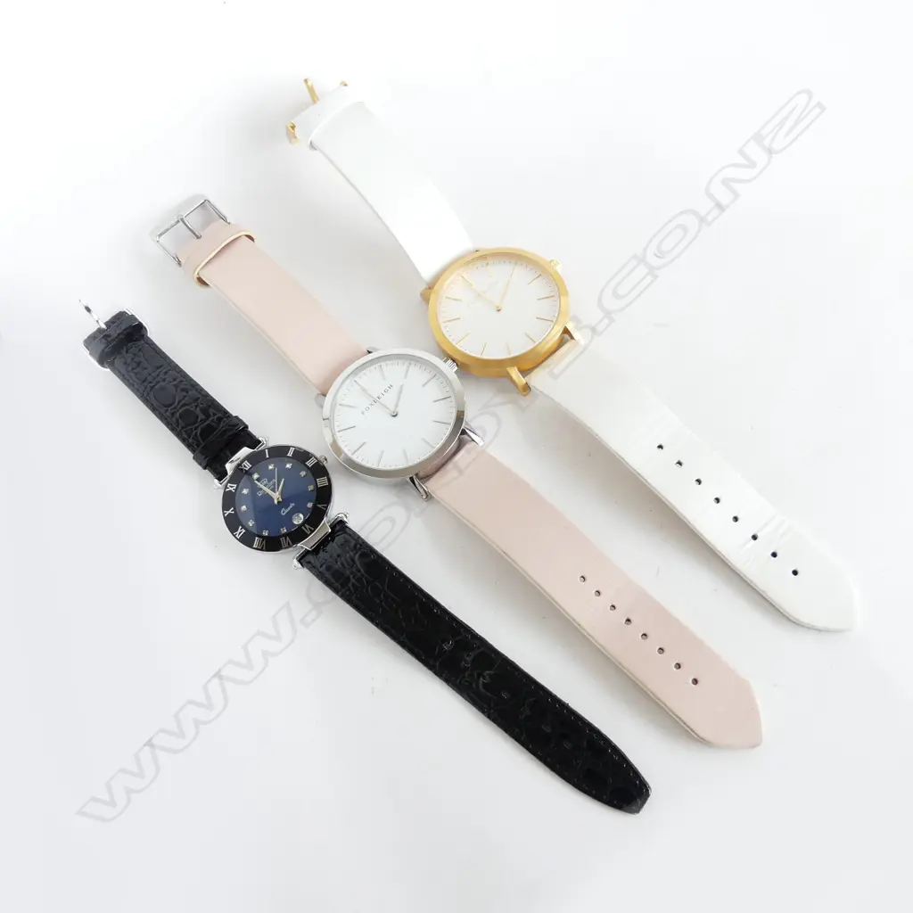 2 FOXLEIGH WRISTWATCHES & RICHELIEU WRISTWATCH Image 1++