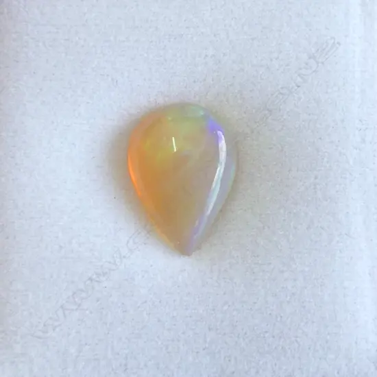 PEAR SHAPED OPAL CABOCHON, 4.34ct