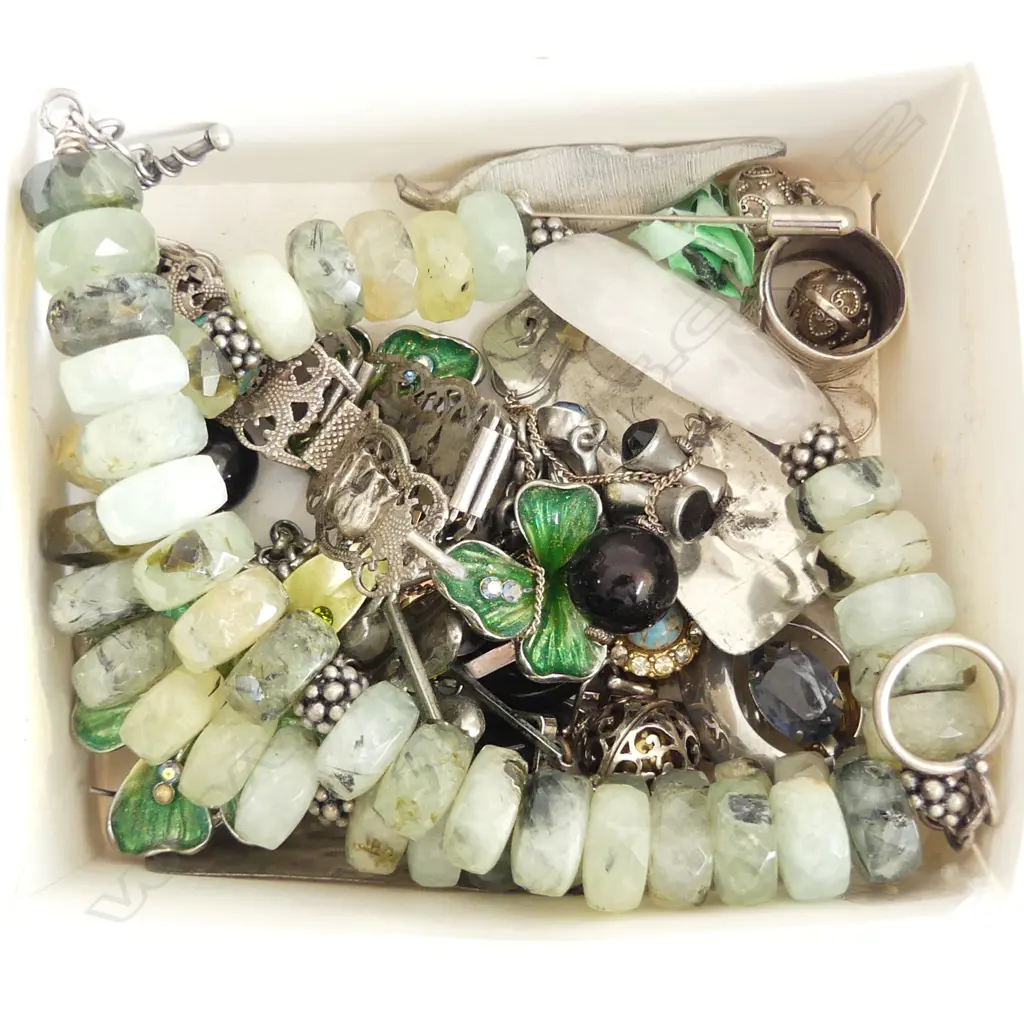 ASST COSTUME JEWELLERY; Incl SILVER, etc Image 1++