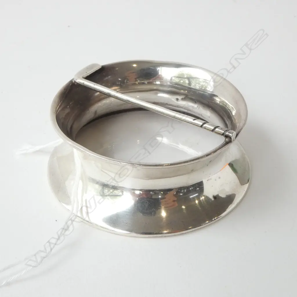 STG SILVER GOLFING TRINKET DISH BIRMINGHAM 1907, D.65MM H.24MM Image 1++