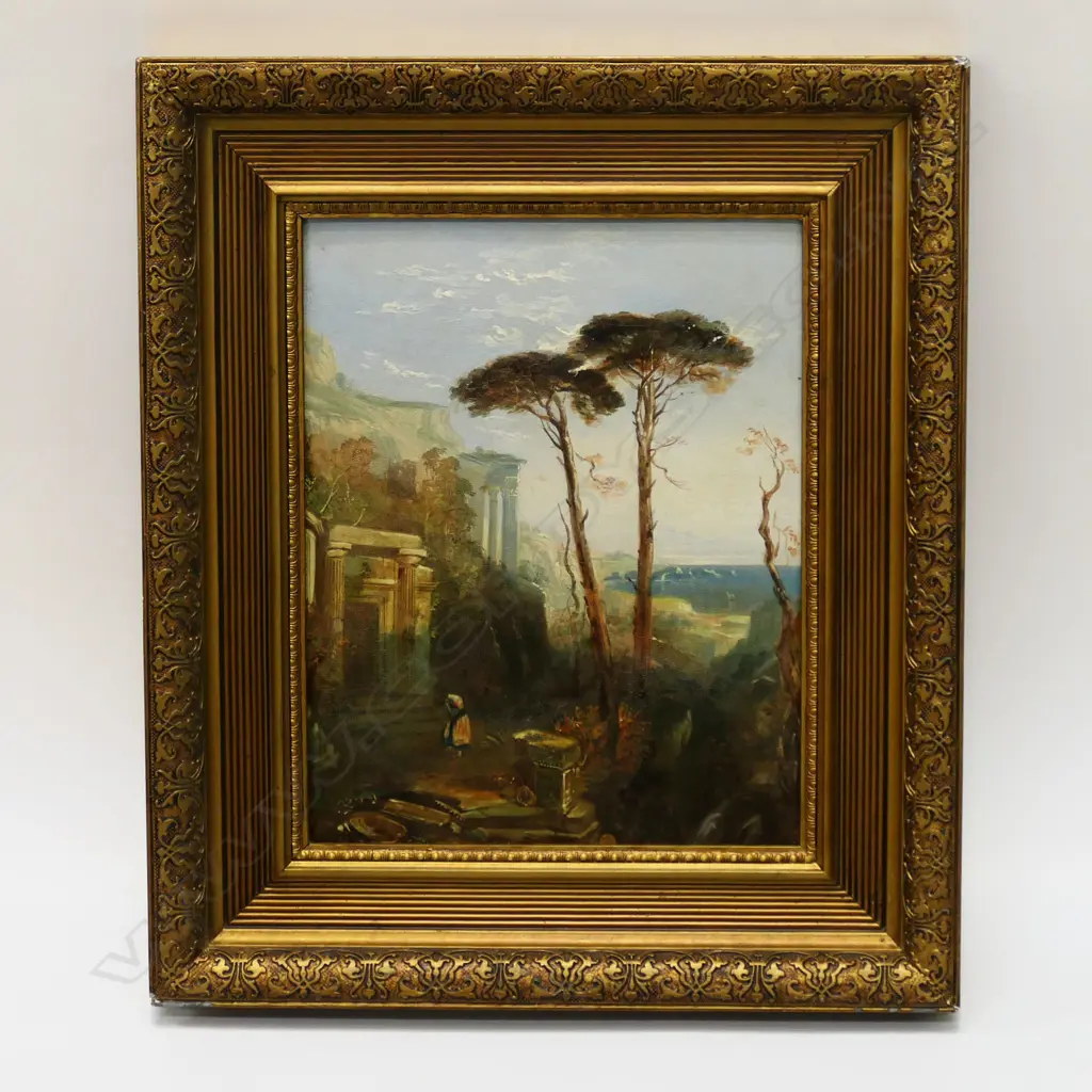 ARTIST UNKNOWN, ITALIAN RUINS, 290x225mm Image 1++