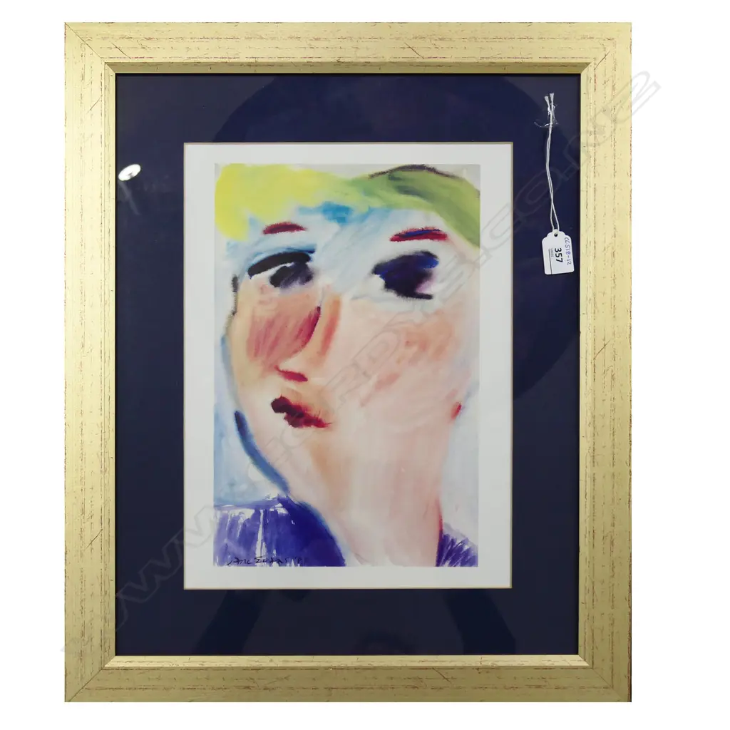JANE EVANS PORTRAIT PRINT, 370x270mm Image 1++