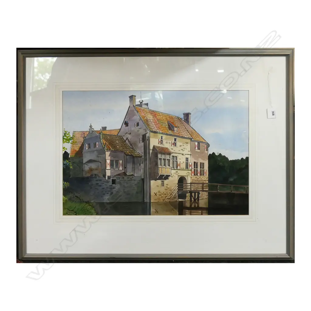 RON STENBERG, GERMAN ESTATE, W/C, 360x485mm Image 1++