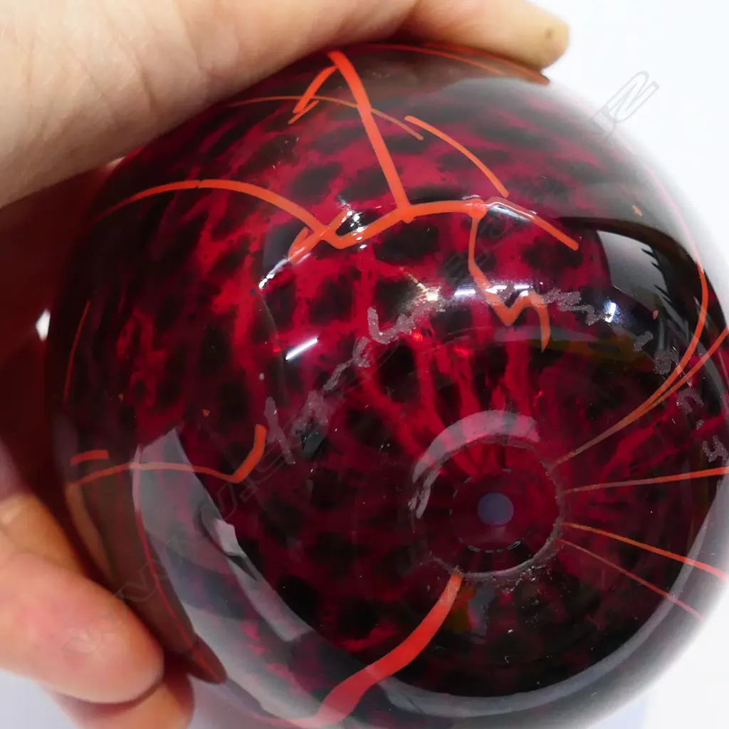 LYNDEN OVER ART GLASS PAPER WEIGHT H.120mm Image 1++