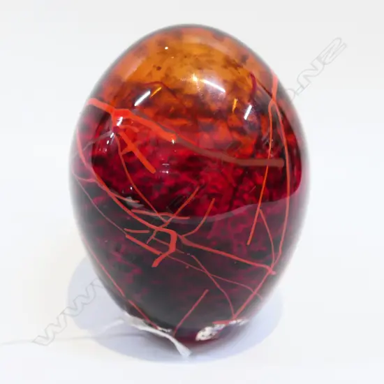 LYNDEN OVER ART GLASS PAPER WEIGHT H.120mm