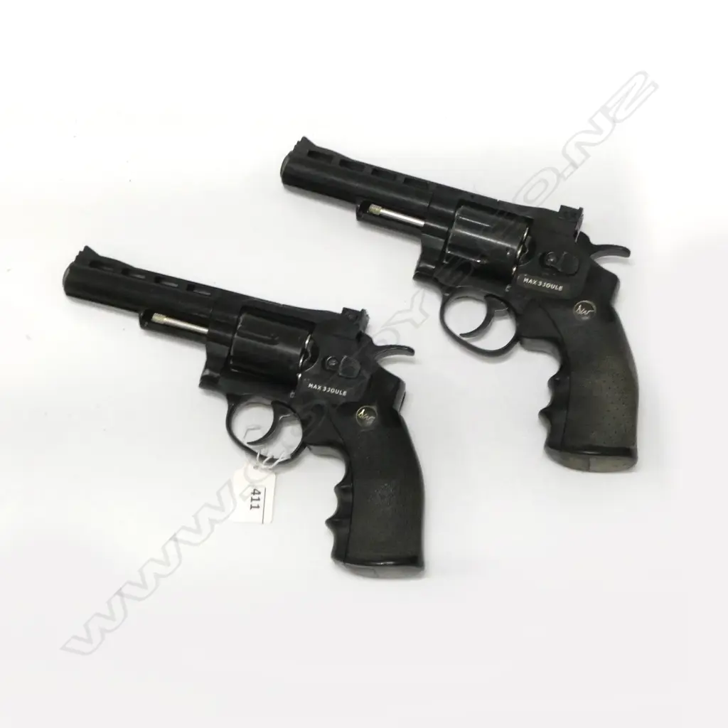 2 MAX 3 JOULE CO2 BB REVOLVERS; Note: Buyer must be 18 years of age or over. Image 1++