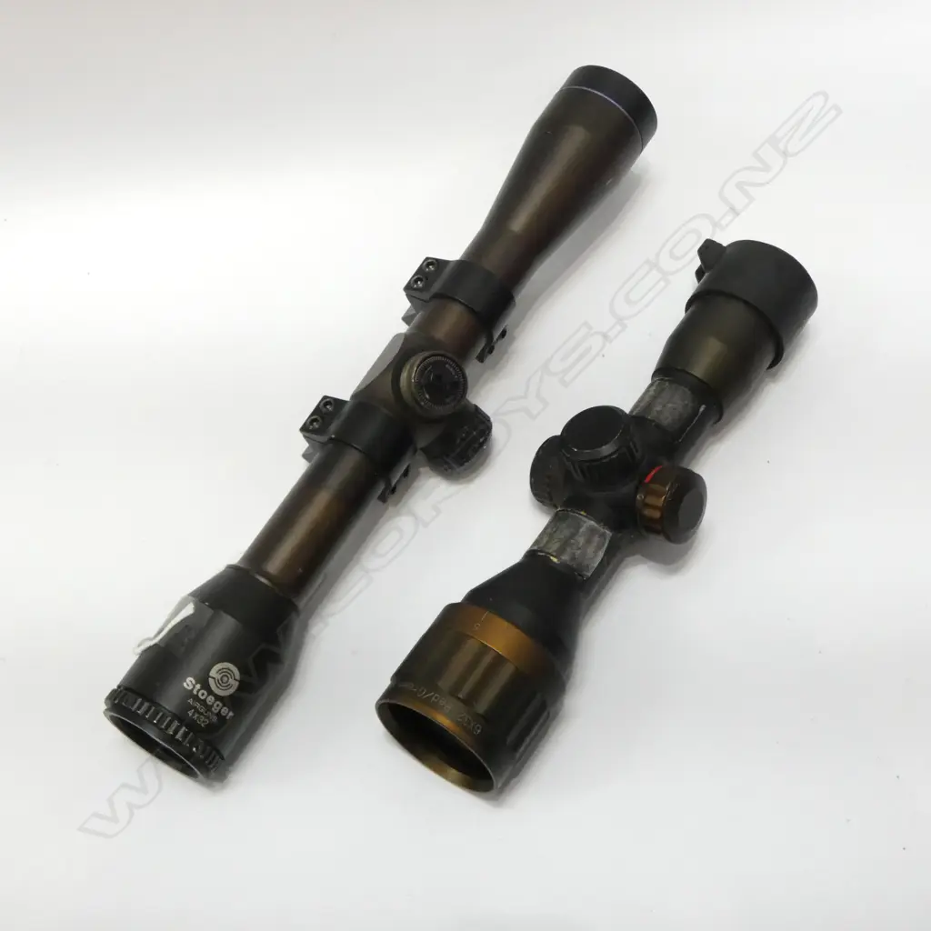 STOEGER 4X32 SCOPE, 6X32 RED/GREEN MIL-DOT A0 SCOPE Image 1++
