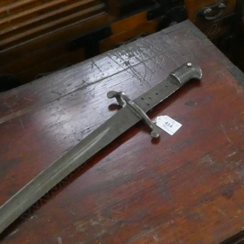 OLD YATAGAN BAYONET no grips L.705mm Image 1++