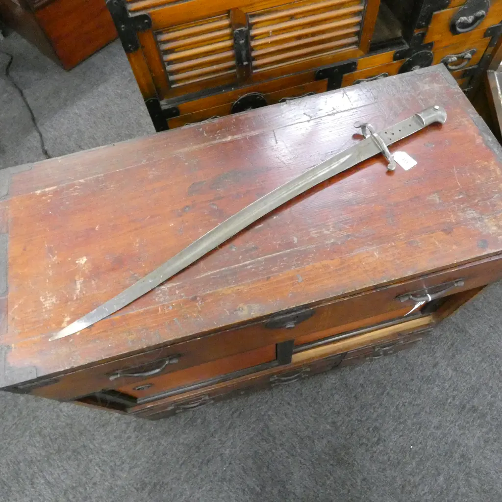 OLD YATAGAN BAYONET no grips L.705mm Image 1++