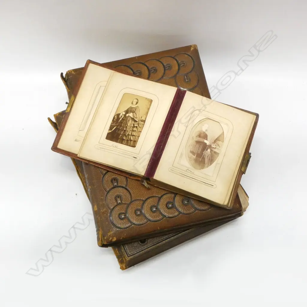 3 VICTORIAN PHOTO ALBUMS Image 1++
