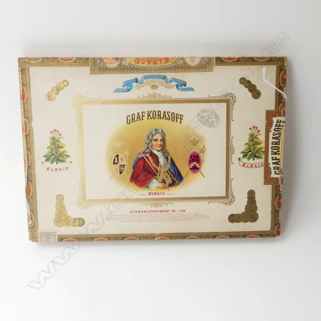 VINTAGE BOXED 'ELBACO' CIGARS Image 1++