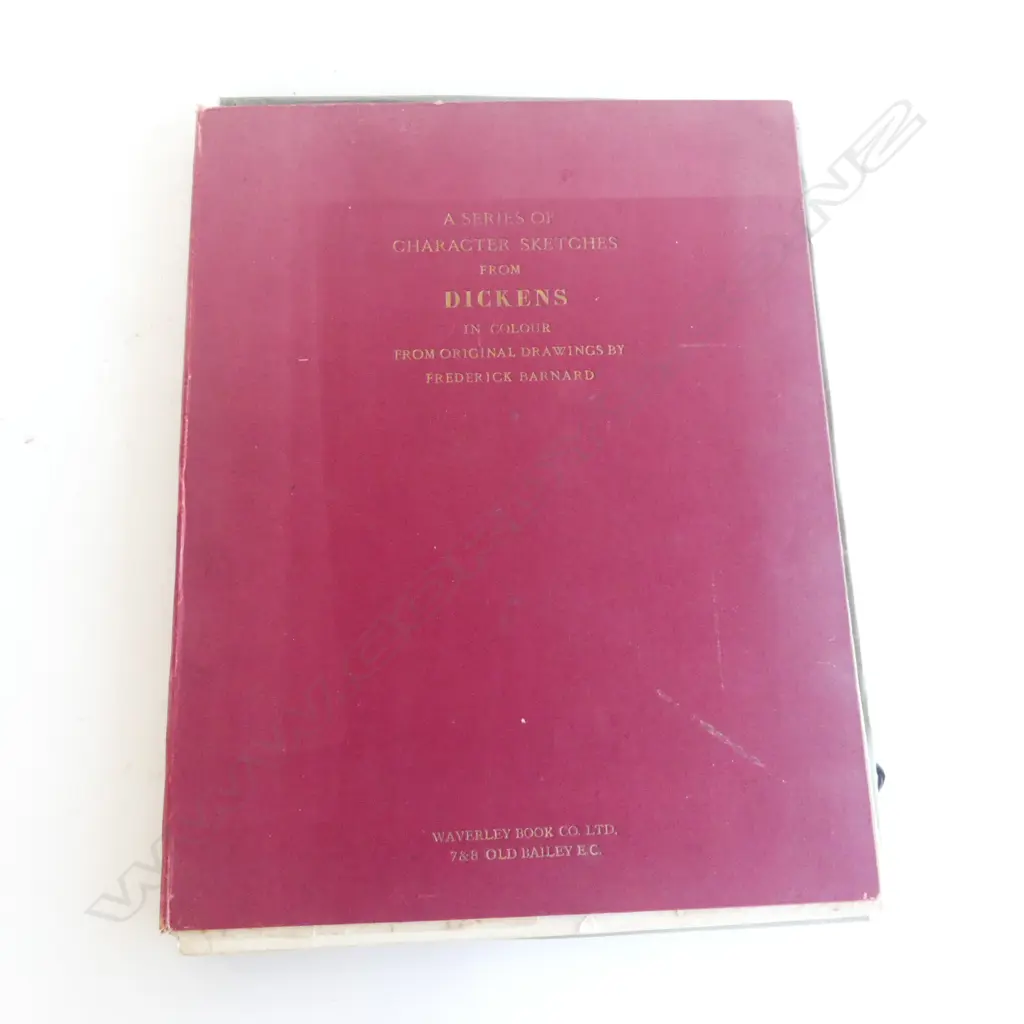 'THE BUCHANAN PORTFOLIO OF CHARACTERS FROM DICKS' w.' A SERIES OF CHARACTER SKETCHES FROM DICKENS' Image 1++