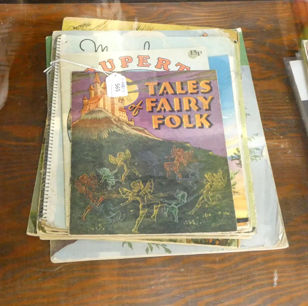 10 ASST CHILDRENS BOOKS; MUSICAL, FAIRY FOLK, etc Image 1++