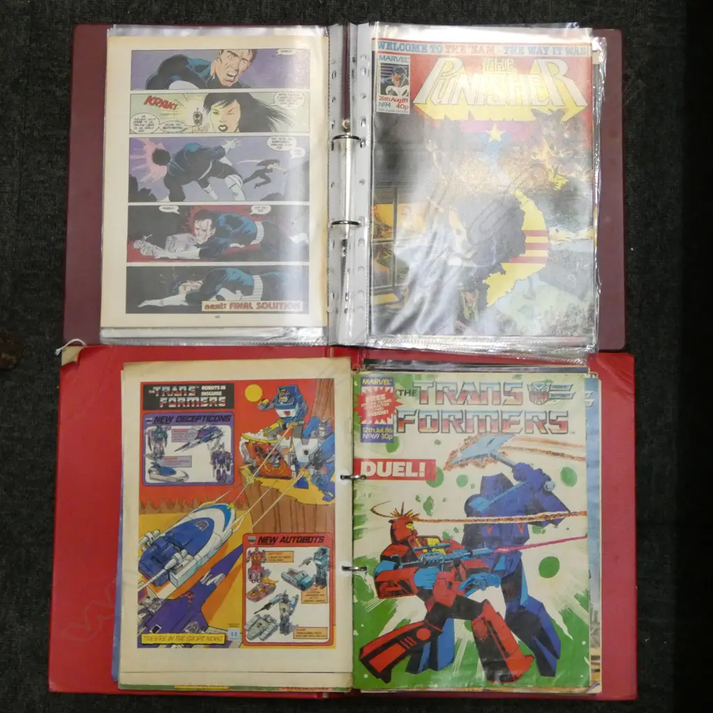 2 COMICS ALBUMS; TRANSFORMERS ETC Image 1++