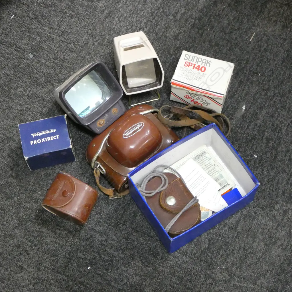 VINTAGE CAMERA + ASST. GEAR Image 1++