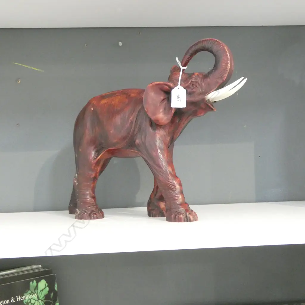 RESIN ELEPHANT H.310mm Image 1++