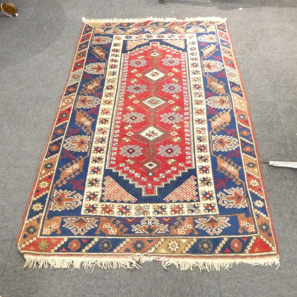 TURKISH HAND KNOTTED RUG 1300 x 2200mm Image 1++