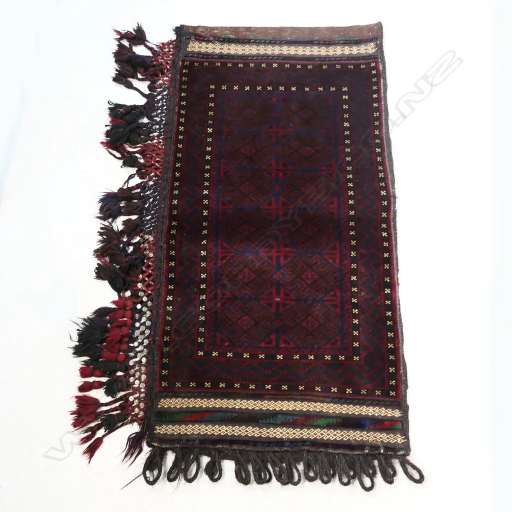 HAND KNOTTED PERSIAN PILLOW 1100 x 550mm Image 1++