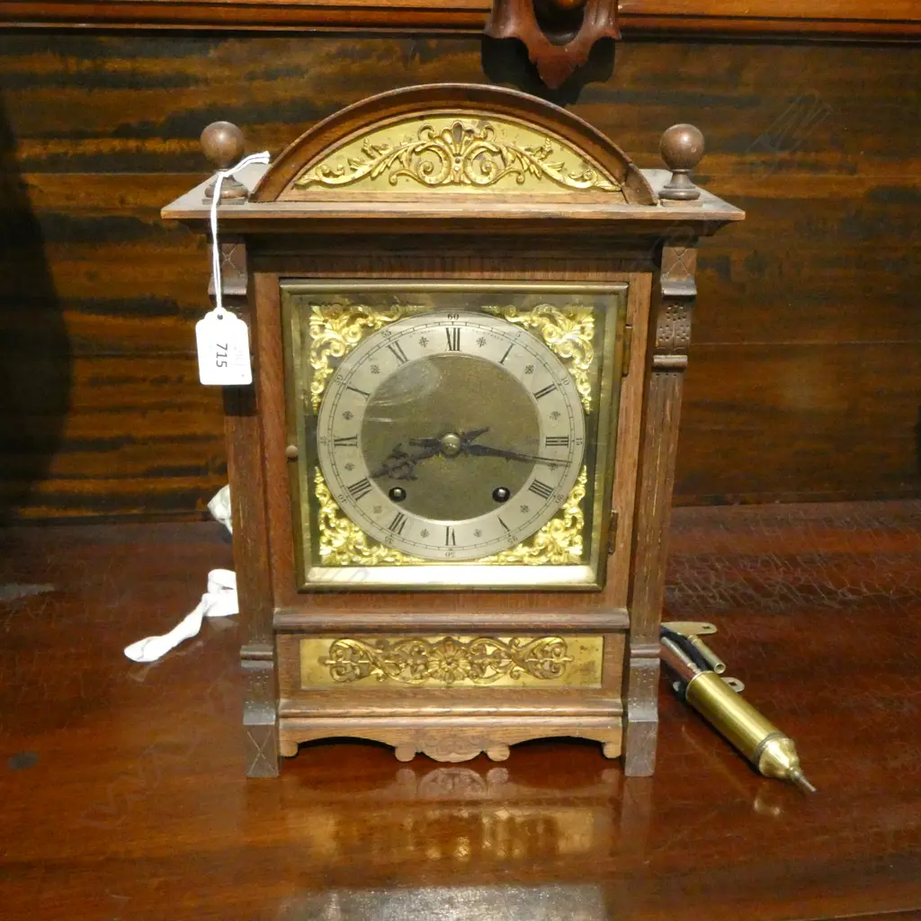 VINTAGE MANTLE CLOCK H.375mm Image 1++
