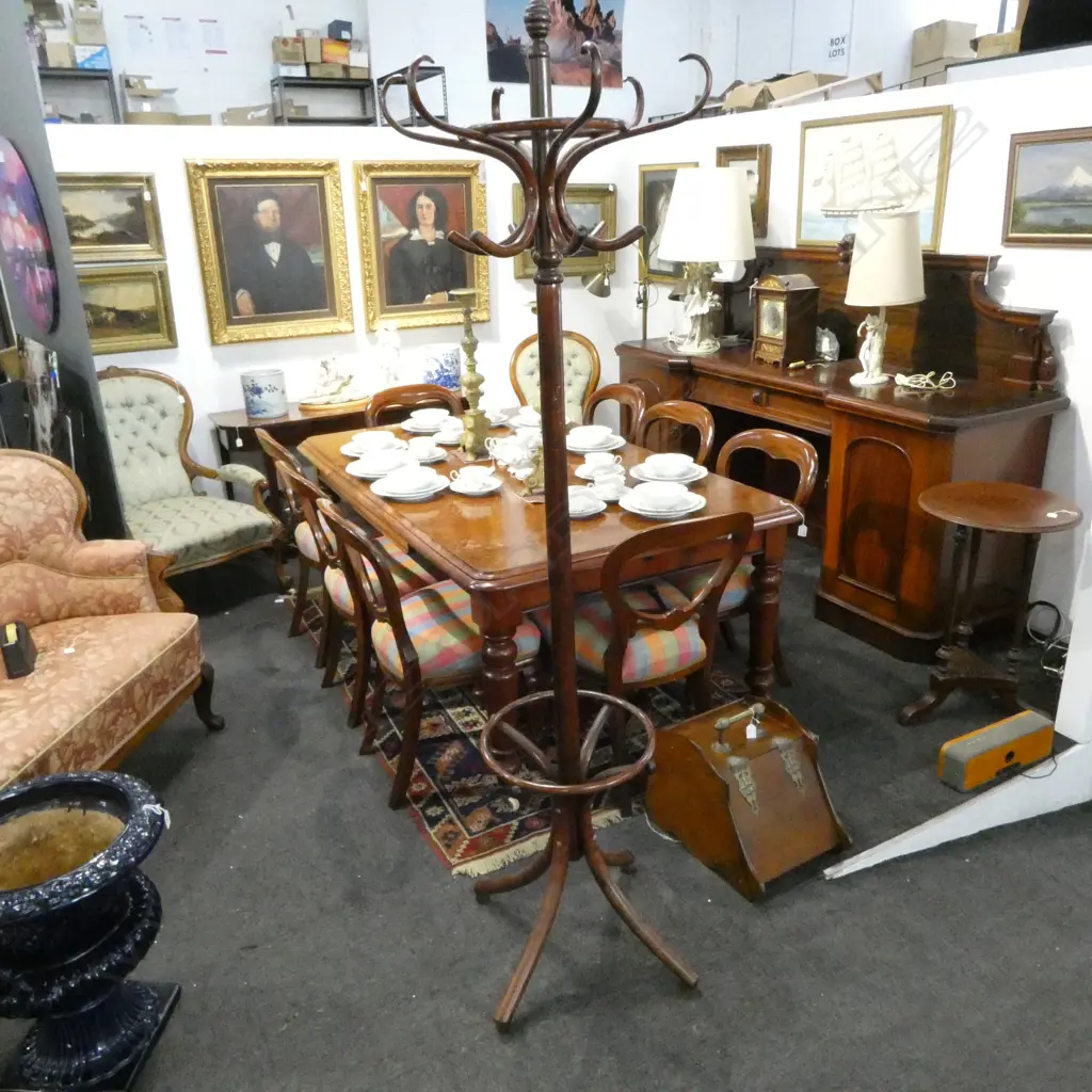 BENTWOOD COAT RACK H.1935mm Image 1++