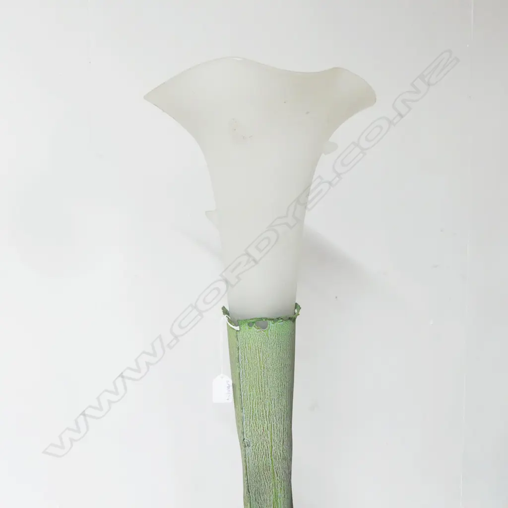 CONTEMPORARY FLOOR LAMP (GLASS SHADE AF) H.1800mm Image 1++