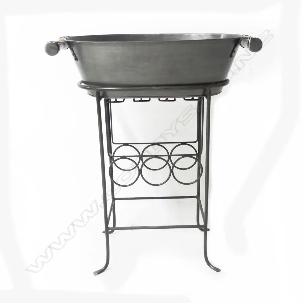 DRINKS BUCKET ON STAND 640x350x750mm Image 1++