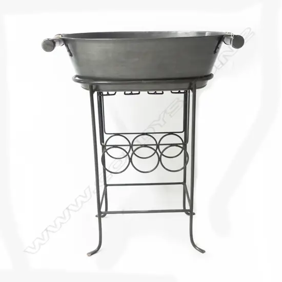 DRINKS BUCKET ON STAND 640x350x750mm