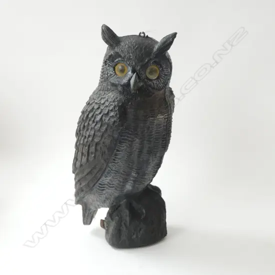 'SPORT PLASTIC' ITALIAN GARDEN OWL H.410mm