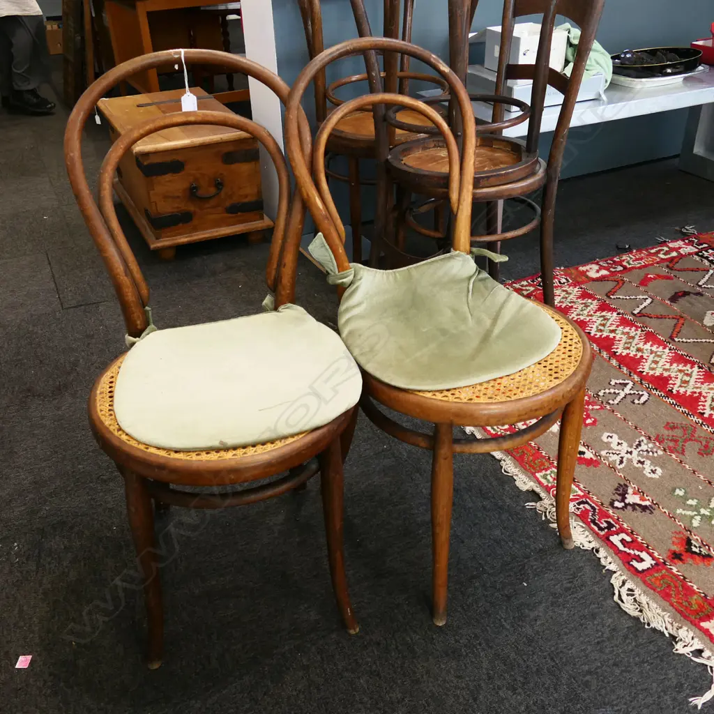 PR BENTWOOD DINING CHAIRS Image 1++