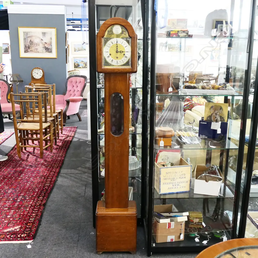 GRANDMOTHER CLOCK 'TEMPUS FUGIT' H.1540mm Image 1++