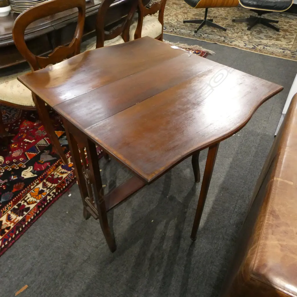 DROP LEAF SIDETABLE 730x680x680mm Image 1++