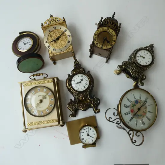 8 ASST. CLOCKS