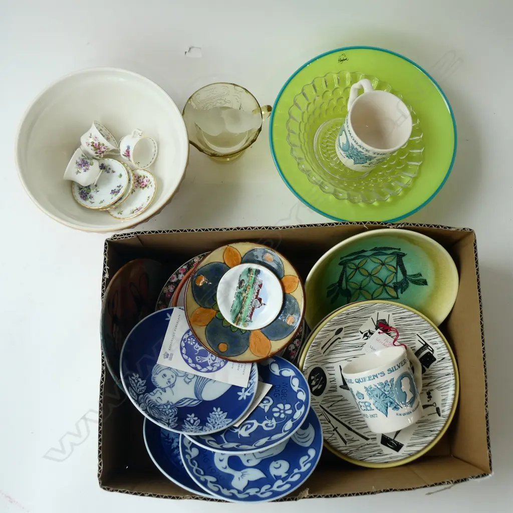 ASST. CHINA INCL. 2 BOWLS; MASON CASH & HOGLUND ETC Image 1++