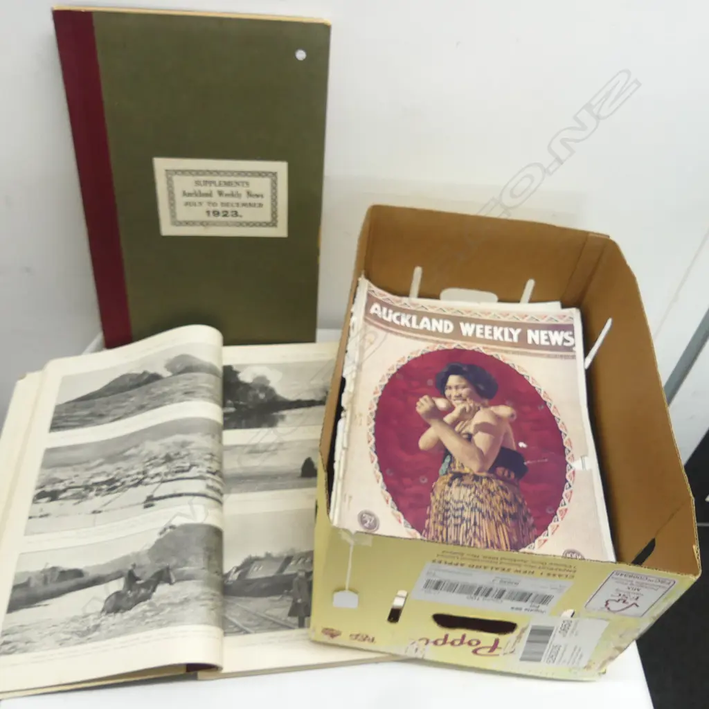 20 'THE WEEKLY NEWS' w. 2 AUCKLAND WEEKLY NEWS CHRISTMAS EDITIONS 1924 & "30, & OTHERS Image 1++