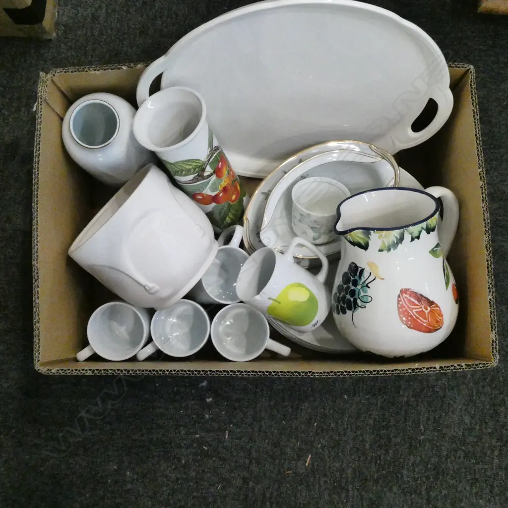 ASST. CHINA: PORT MEIRION VASE, BLOOMSBURY etc Image 1++