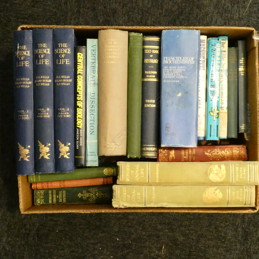 ASST NZ BIO SCIENCE BOOKS Image 1++