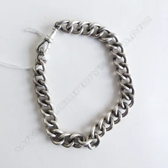 S/SILVER CHAIN BRACLET 35GMS