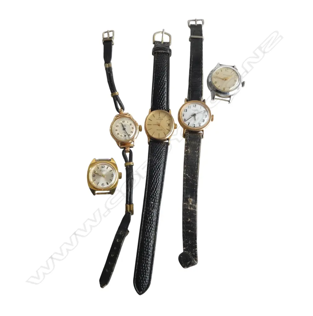 5 LADIES VINTAGE WRISTWATCHES Image 1++