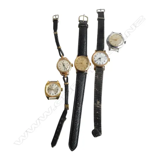 5 LADIES VINTAGE WRISTWATCHES