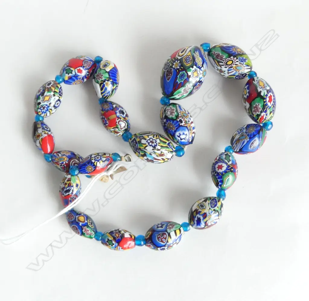 VENETIAN GLASS NECKLACE L.480mm Image 1++