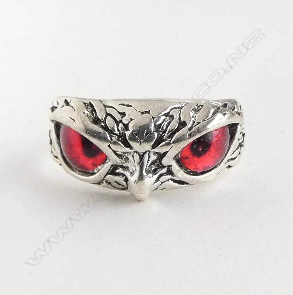 THREE COSTUME BROOCHES & OWL RING, ALL NEW Image 1++
