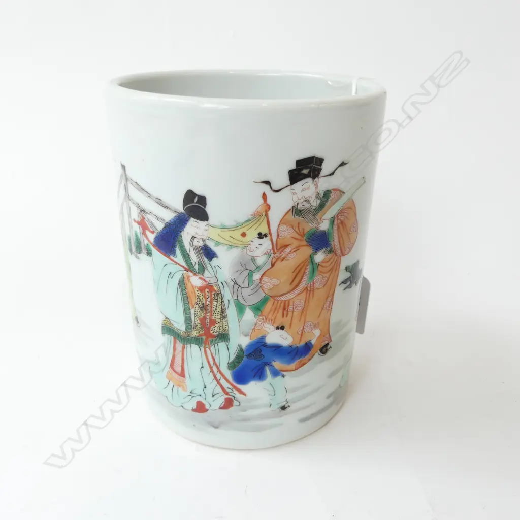 CHINESE BRUSH POT H.135mm Image 1++