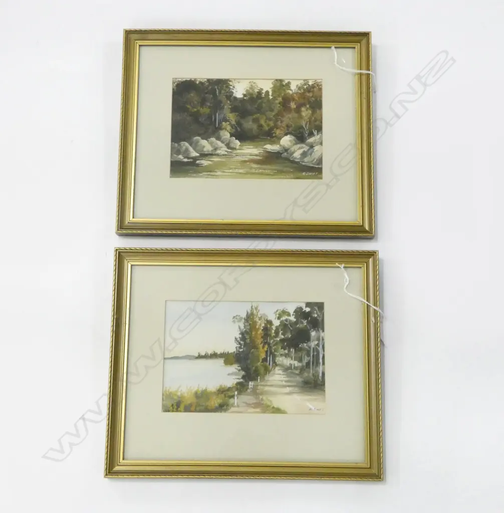 2 R. SWIFT W/C FRAMED WORKS Image 1++