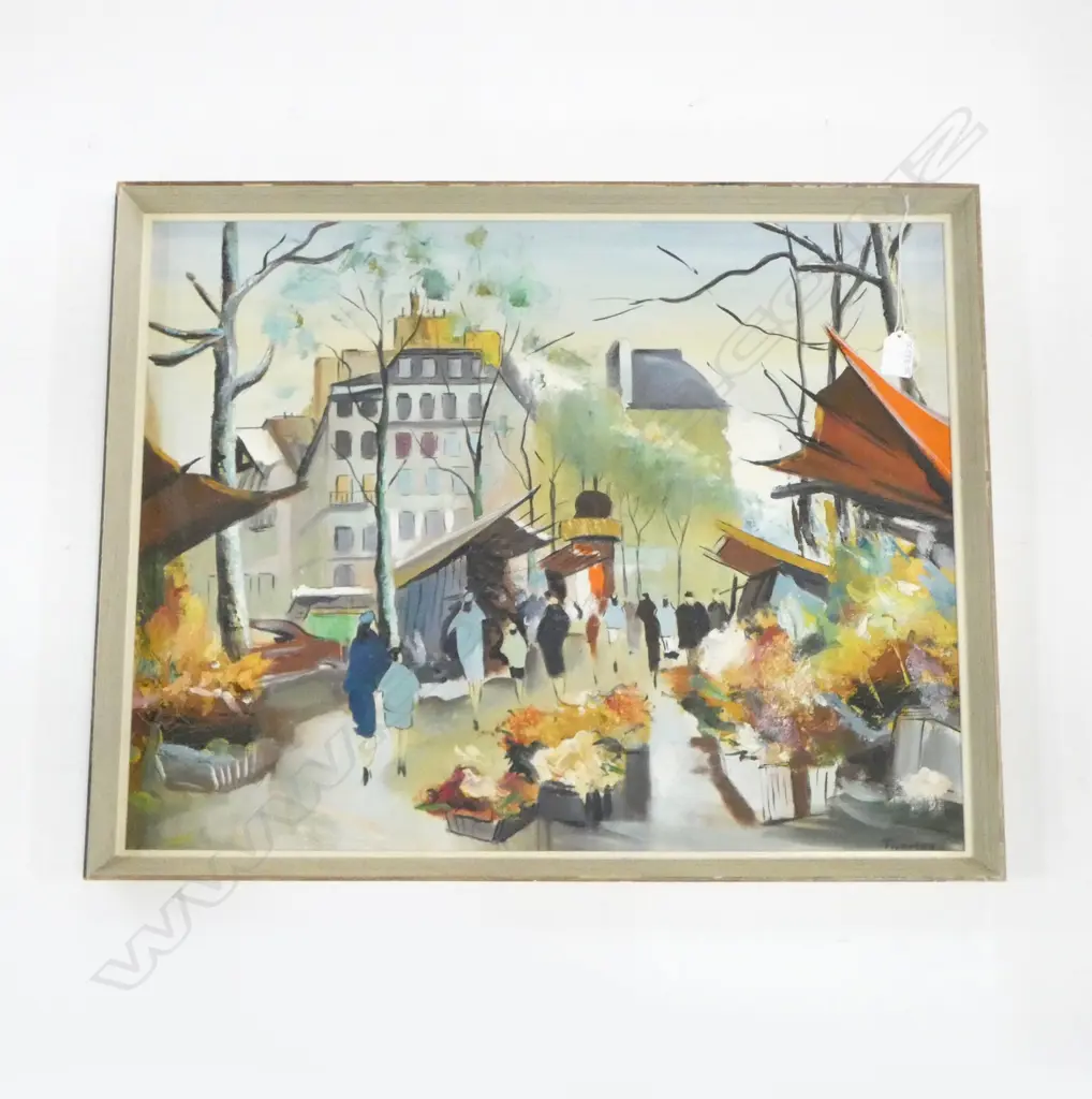 THOMSEN, OIL ON BOARD, 490x630mm Image 1++