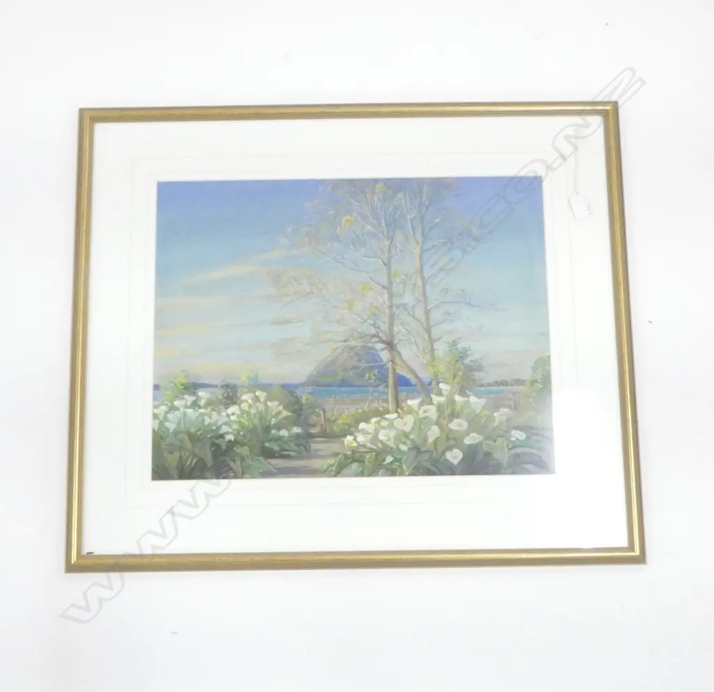 K AIRINI VANE, MOUNT MAUNGANUI, GOUACHE 370x480mm Image 1++