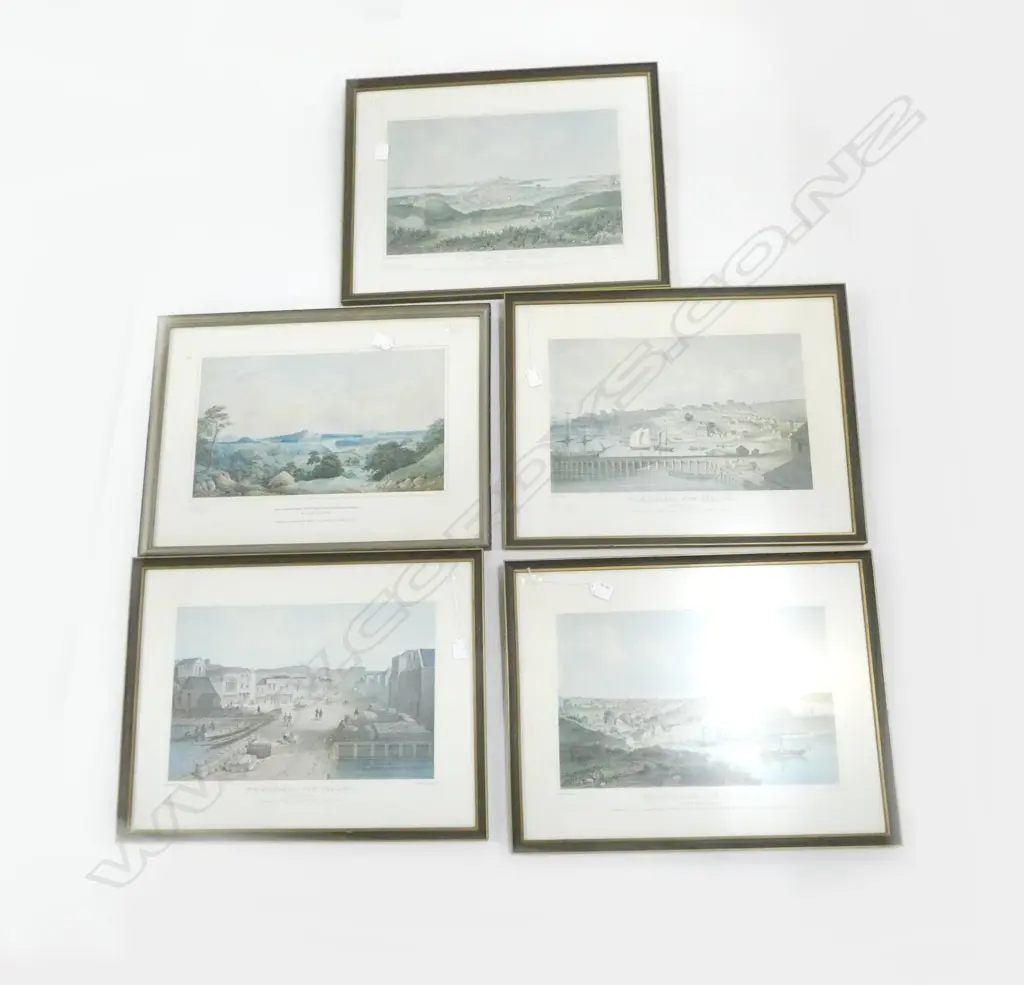 5 PRINTS OF AUCKLAND 405x530mm Image 1++