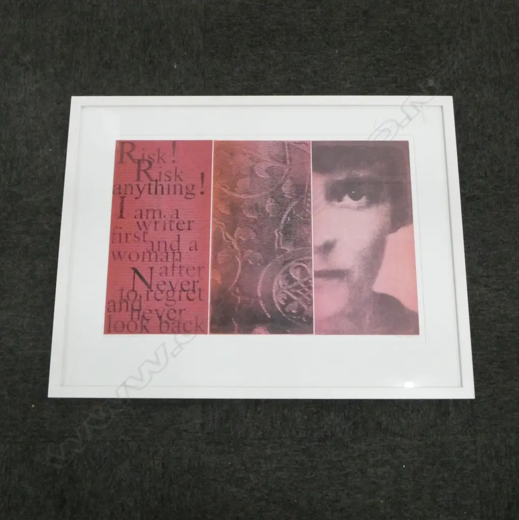 SUSANNE KHOURI 'KATHERINE, ONE OF OUR OWN' PRINT, 2010 420x620mm Image 1++