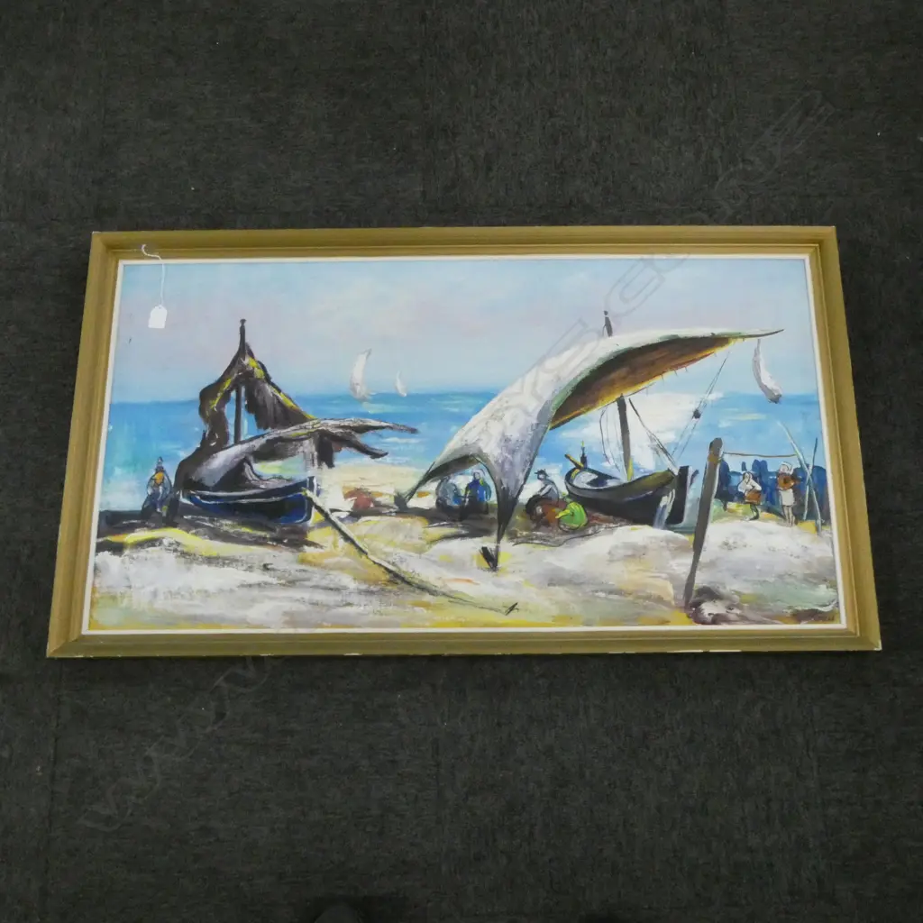 THOMSEN, OIL ON BOARD, 535x1010mm Image 1++